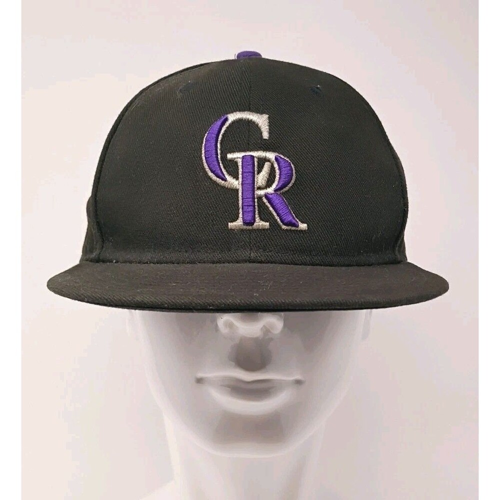 New Era Fifty Nine59 Fitted Hat Colorado Rockies Size 7 5/8